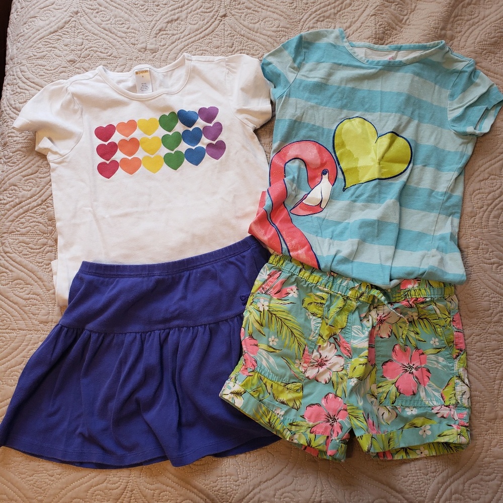 2 outfits Bundle Girls Size 7/8